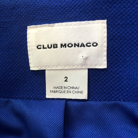 Club Monaco Cobalt Blue Blazer - Picture 8 of 8